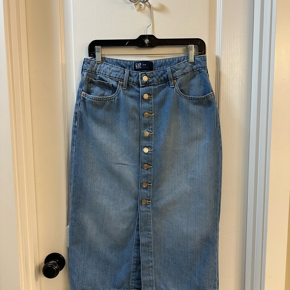 GAP Blue Denim Skirt